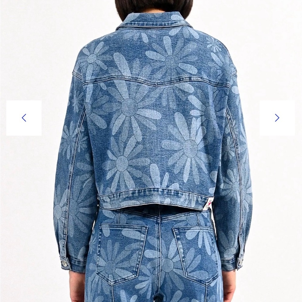 Lili Sidonio Jean jacket. Sz XL